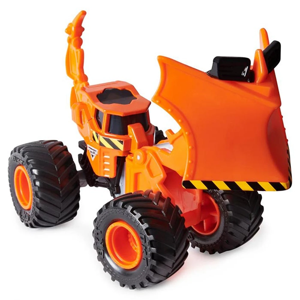 Monster Jam, Official Wedge Dirt Squad Plow Monster Truck with Moving Parts, 1:64 Scale