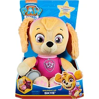 PAW PATROL Snuggle Up Skye Plush with Flashlight and Sounds