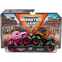 Monster Jam Official Monster Mutt Poodle VS Scooby Doo Die Cast Monster Trucks