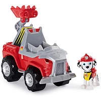 PAW Patrol, Dino Rescue Marshall s Deluxe Rev Up Vehicle with Mystery Dinosaur Figure