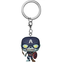 Funko Pop! Keychain What If? Zombie Captain America S2