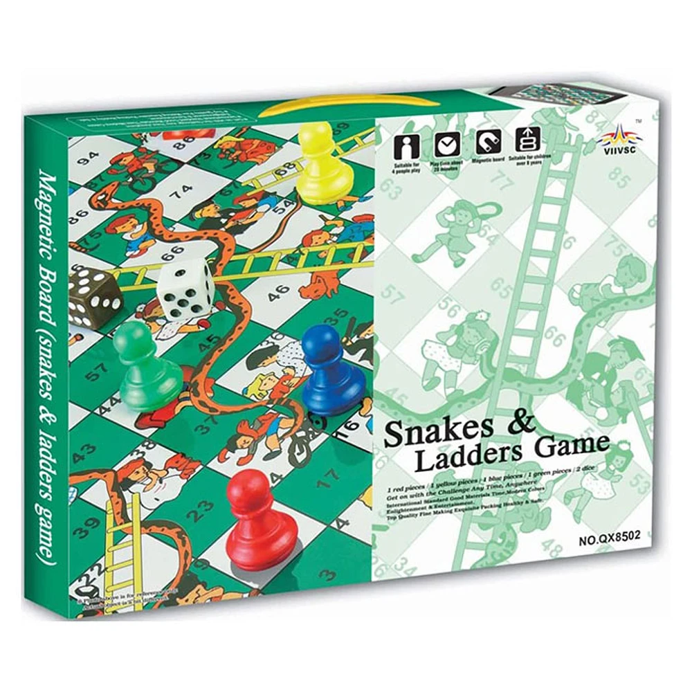 SNAKE&LADDERS GAME 10″ (Style May Vary)