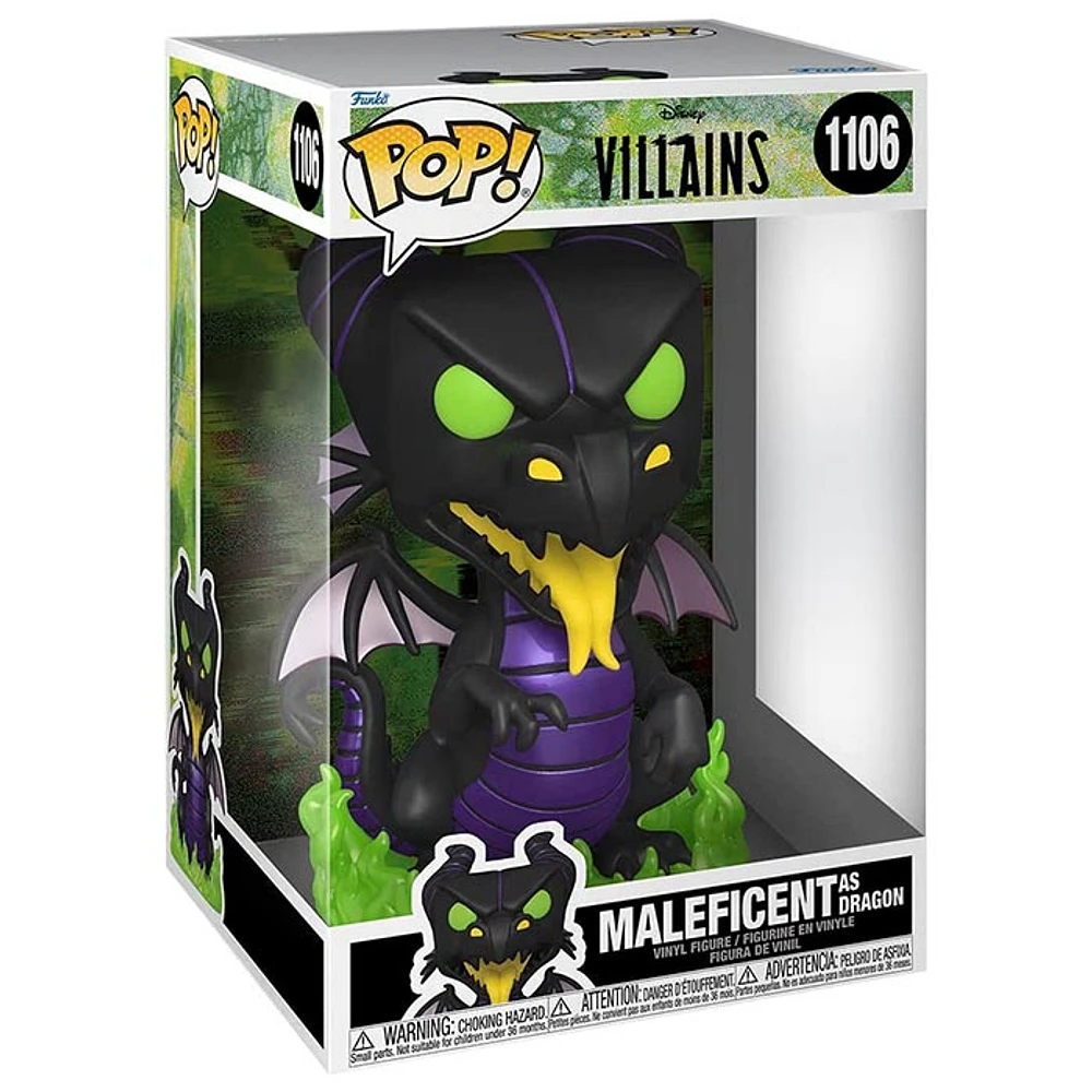 Funko Pop! Jumbo Villains Maleficent Dragon