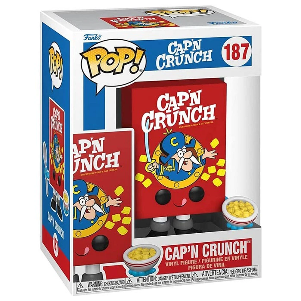 Funko Pop!  Quaker- Cap n Crunch Cereal Box