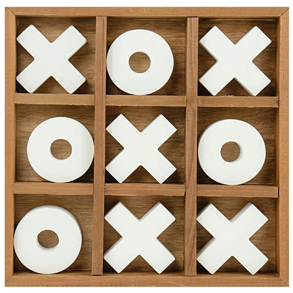 Wooden Tic Tac Toe