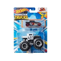 The Hot Wheels Monster Trucks 1:64 Scale 2 Pack – Styles May Vary