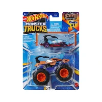 The Hot Wheels Monster Trucks 1:64 Scale 2 Pack – Styles May Vary