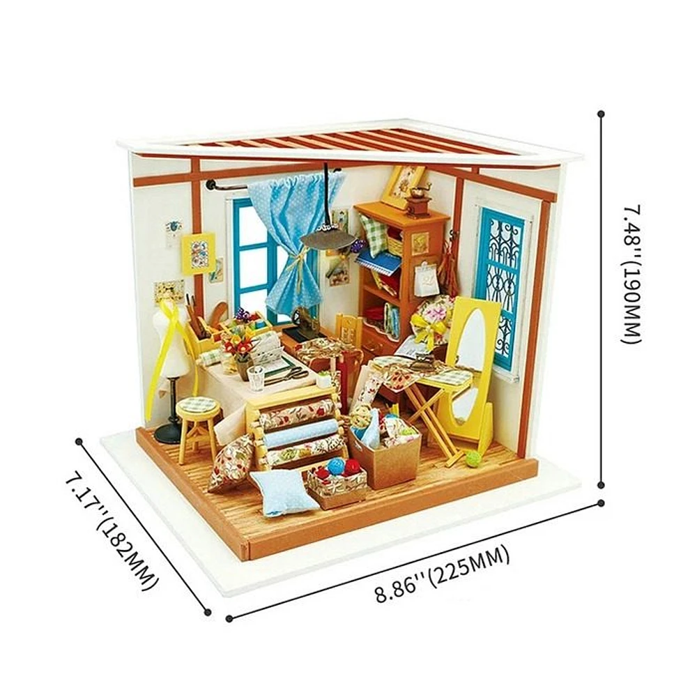 Rolife 3D Wooden Puzzles – Miniature House: Lisa’s Tailor Shop