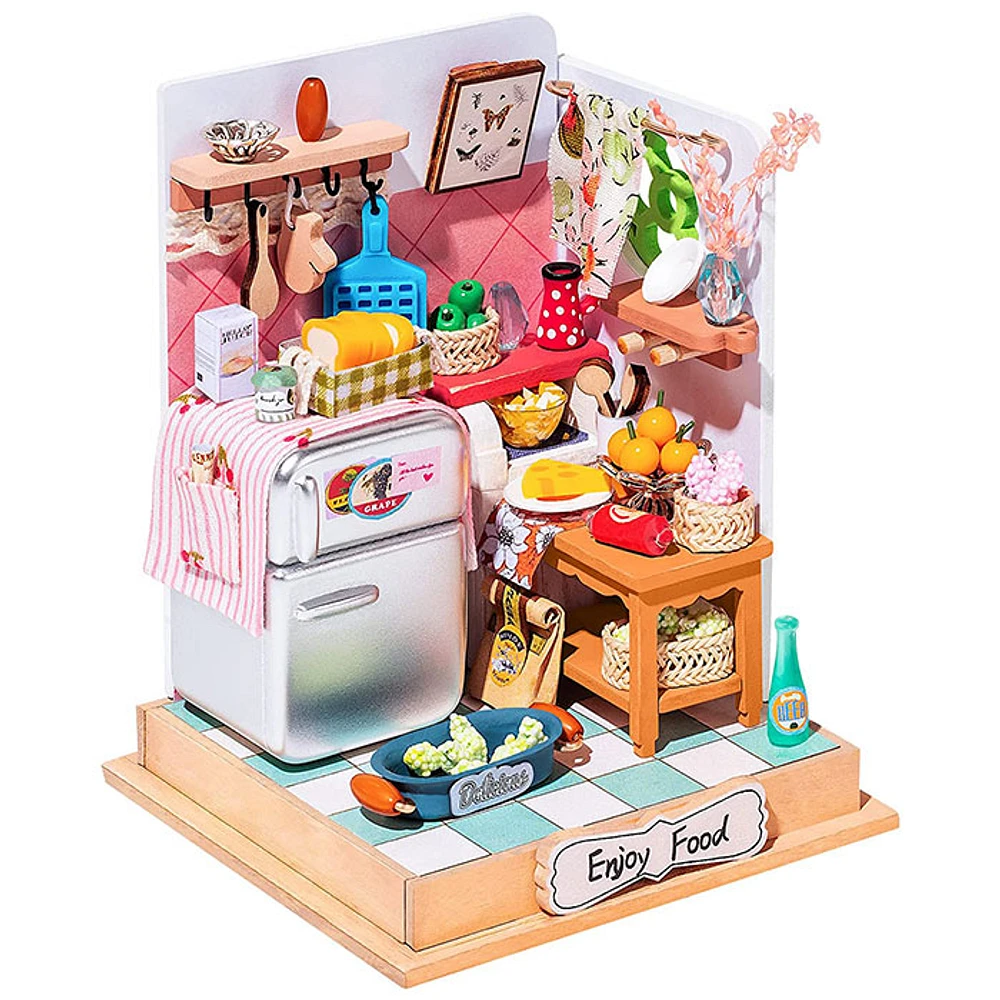 Rolife 3D Wooden Puzzle Taste Life Kitchen DIY Miniature Dollhouse