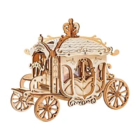 Rolfie 3D Wooden Puzzle Classic Carriage DIY Model Kits Decor