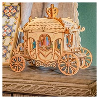 Rolfie 3D Wooden Puzzle Classic Carriage DIY Model Kits Decor