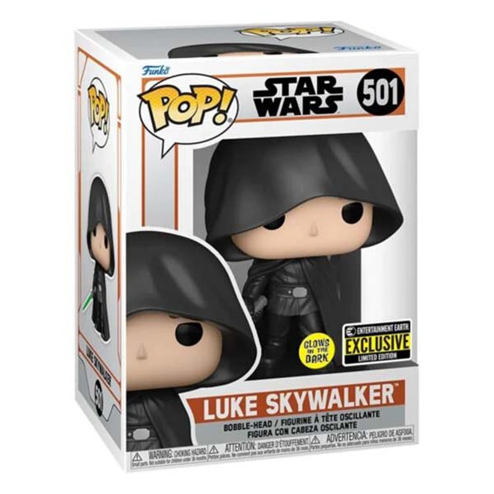 Funko Pop! Star Wars Mandalorian Luke Skywalker Gitd