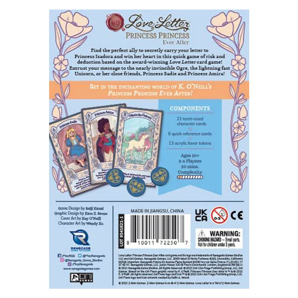 Renegade Game Studios Love Letter: Princess Princess Ever After