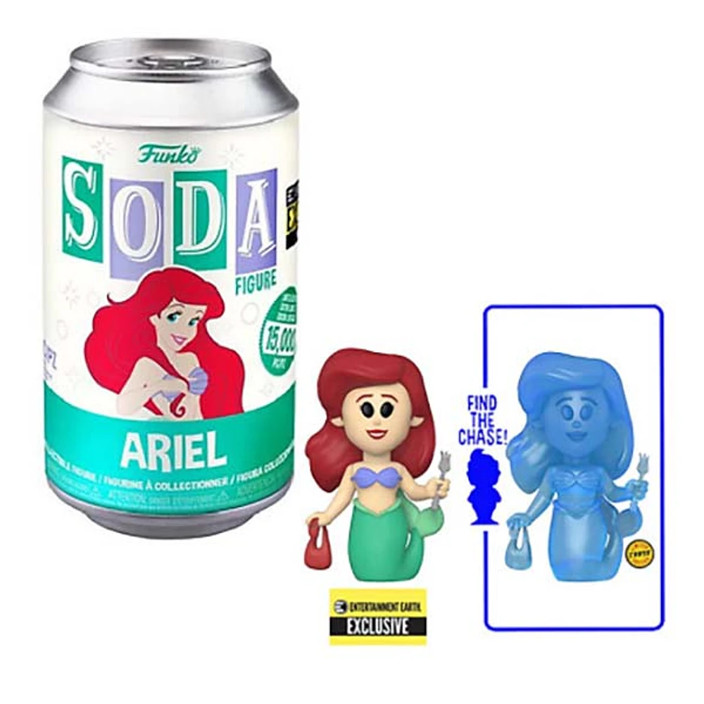 Funko Pop! Soda Disney The Little Mermaid Ariel Entertainment Earth Exclusive