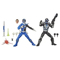 Power Rangers Lightning Collection S.P.D. B-Squad Blue Vs S.P.D A-Squad Blue