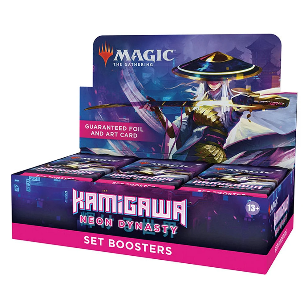 Magic The Gathering Kamigawa: Neon Dynasty Set Booster Box (Sale By Pack)