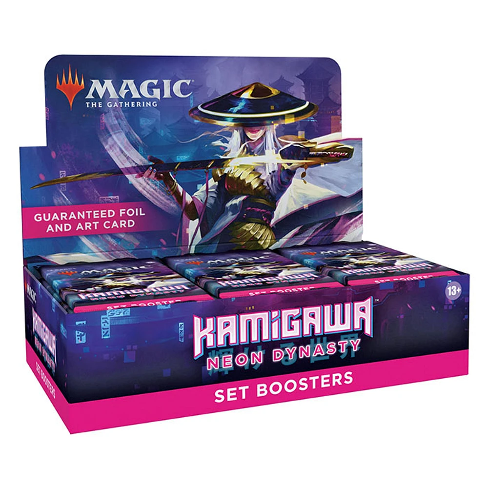 Magic The Gathering Kamigawa: Neon Dynasty Set Booster Box (Sale By Pack)