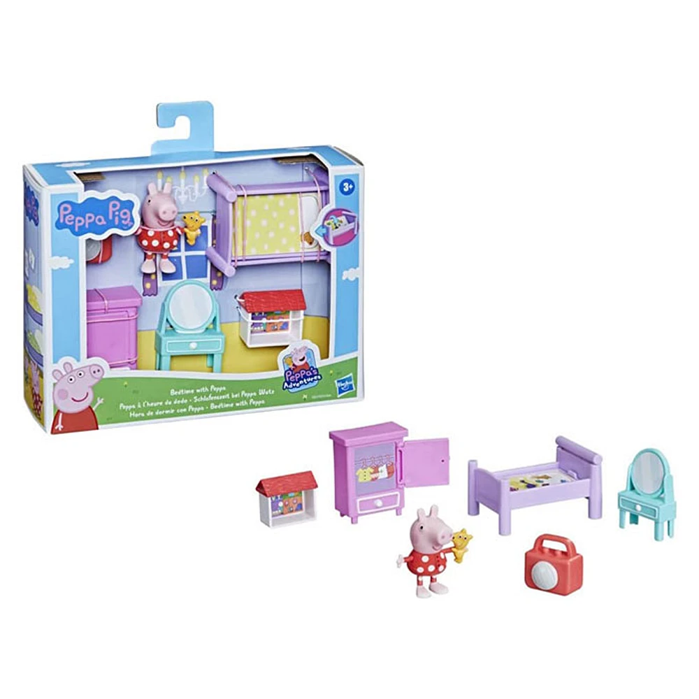 Hasbro Peppa Pig Peppa’s Adventures Bedtime with Peppa Accessory Set