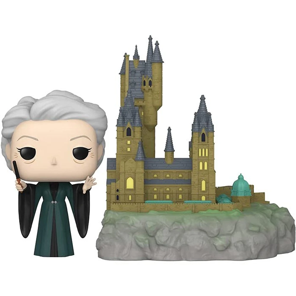 Funko Pop! Town Harry Potter Chamber of Secrets 20th Anniversary Minerva with Hogwarts