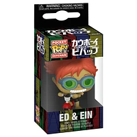 Funko Pop! Keychain Cowboy Bebop Edward on Scooter with EIN