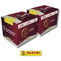 Panini Official FIFA World Cup Qatar 2022 Two Sticker Boxes