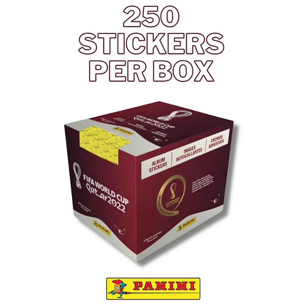 Panini Official FIFA World Cup Qatar 2022 Two Sticker Boxes