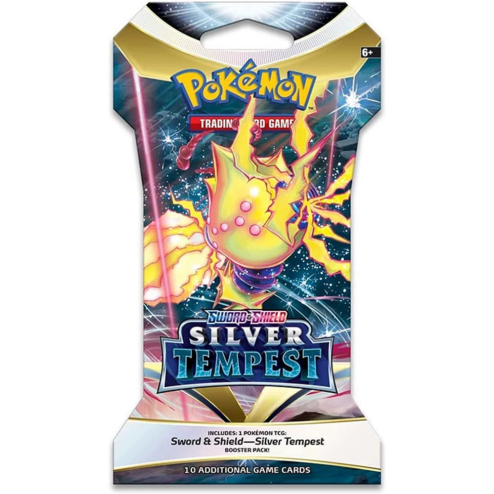 Pokemon Trading Card Game: Sword & amp; Shield Silver Tempest Sleeved Booster Pack