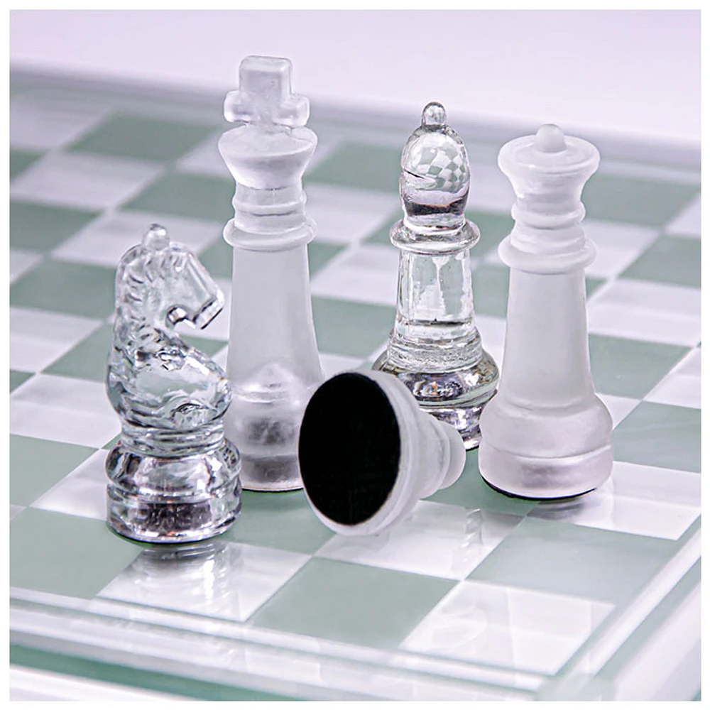 Chess Set Glass 10X10