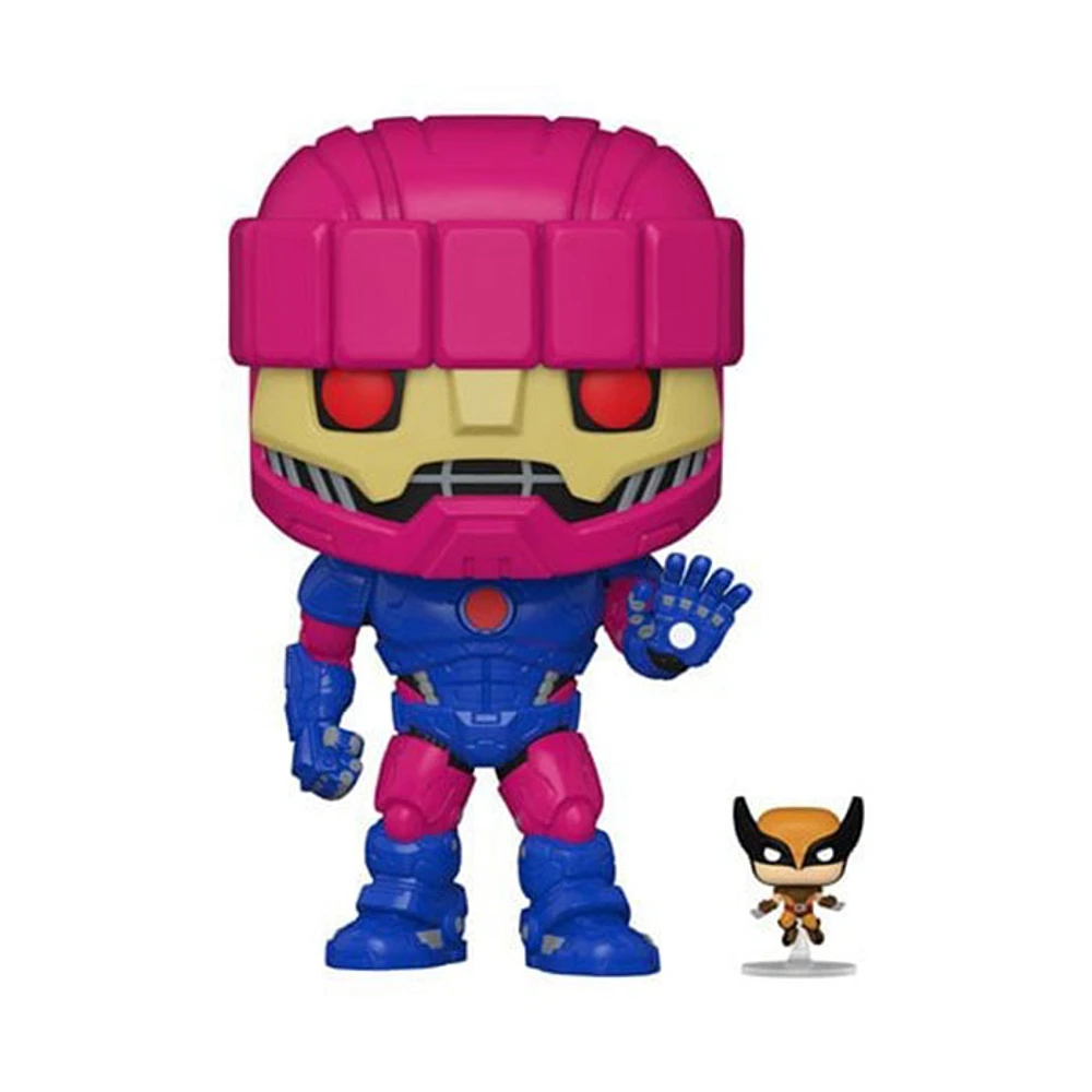 Funko Pop! X-Men Sentinel with Wolverine Jumbo