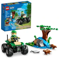 LEGO City ATV and Otter Habitat Building Toy Set