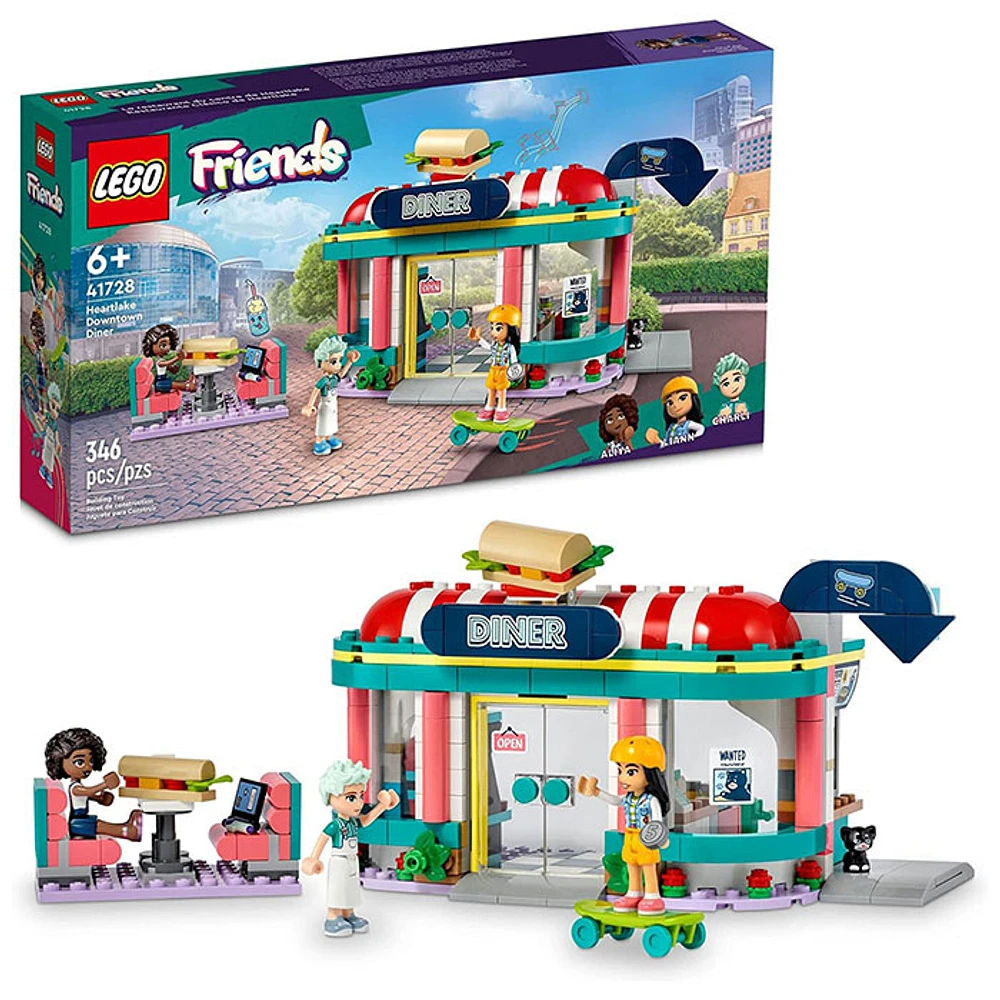 LEGO Friends Heartlake Downtown Diner, Restaurant Playset