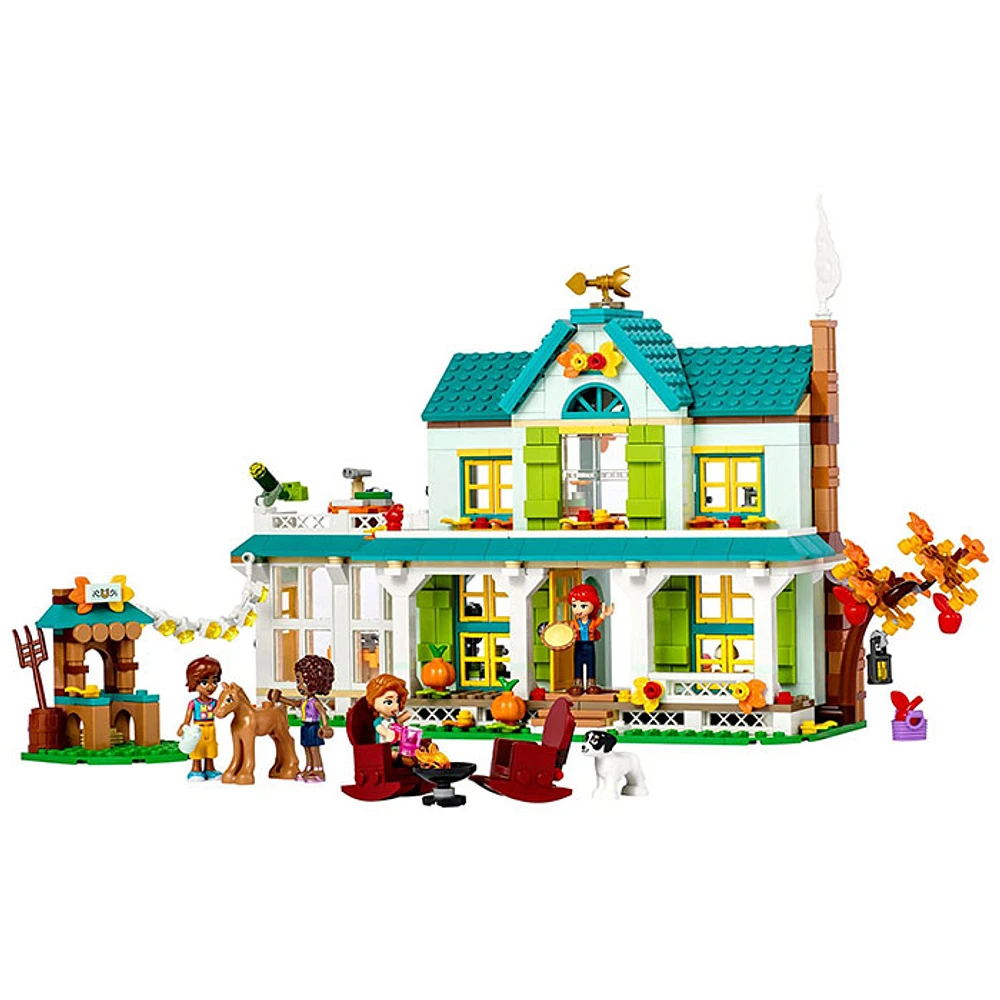 LEGO Friends Autumn s House, Dolls House Playset with Accessories, Toy Horse & Mia Mini-Doll