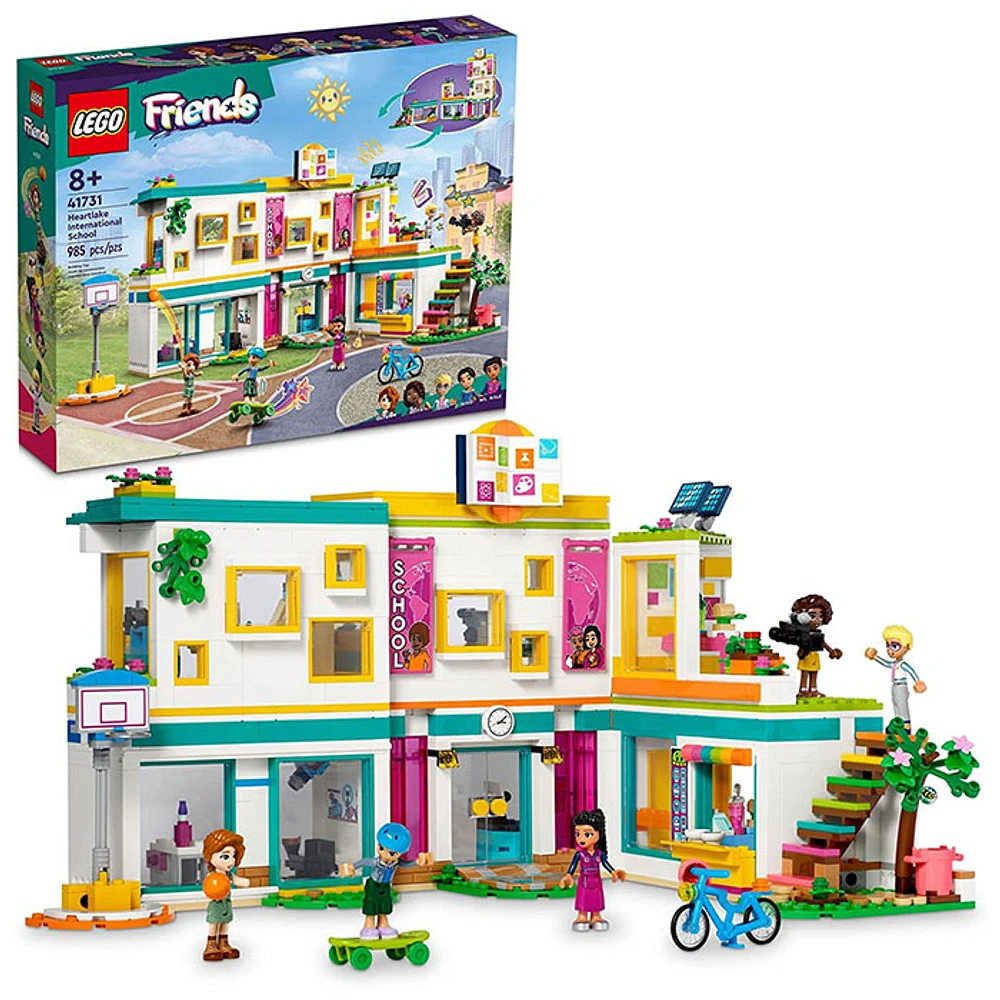 LEGO Friends Heartlake International School Playset, Building Toy