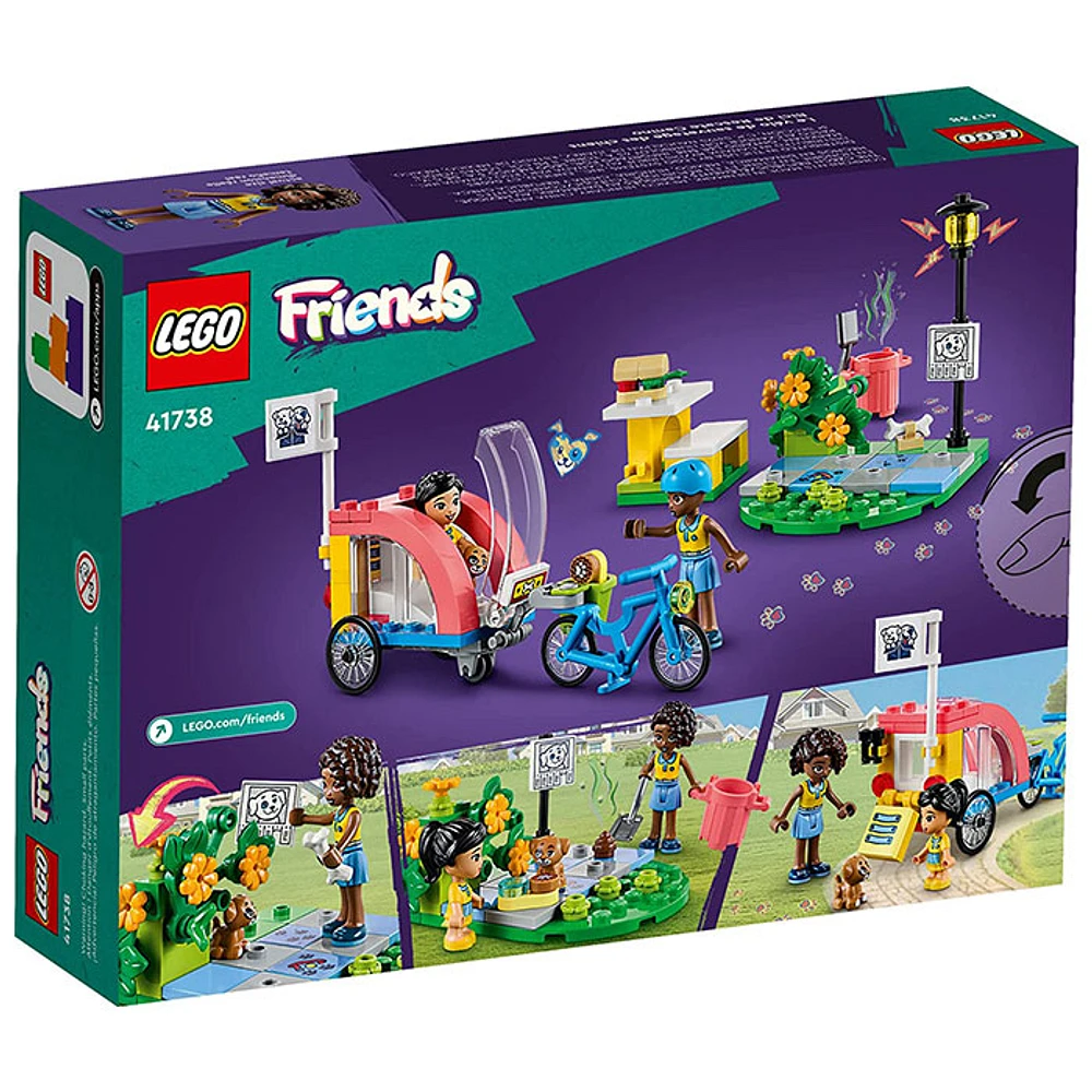 LEGO Friends Dog Rescue Bike, Toy Set, Animal Playset