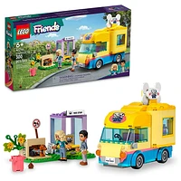 LEGO Friends Dog Rescue Van, Pet Puppy Playset, Animal Toy