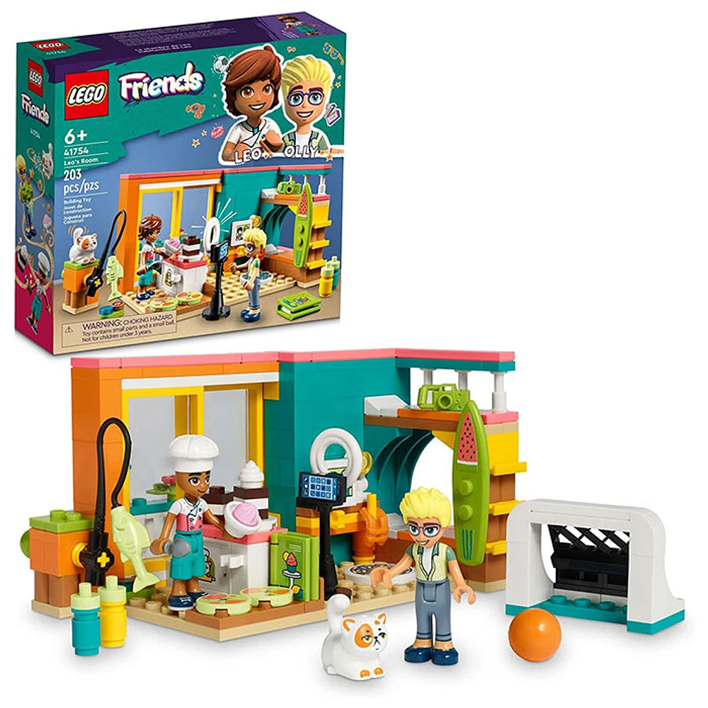 LEGO Friends Leo s Room, Baking Themed Bedroom Playset