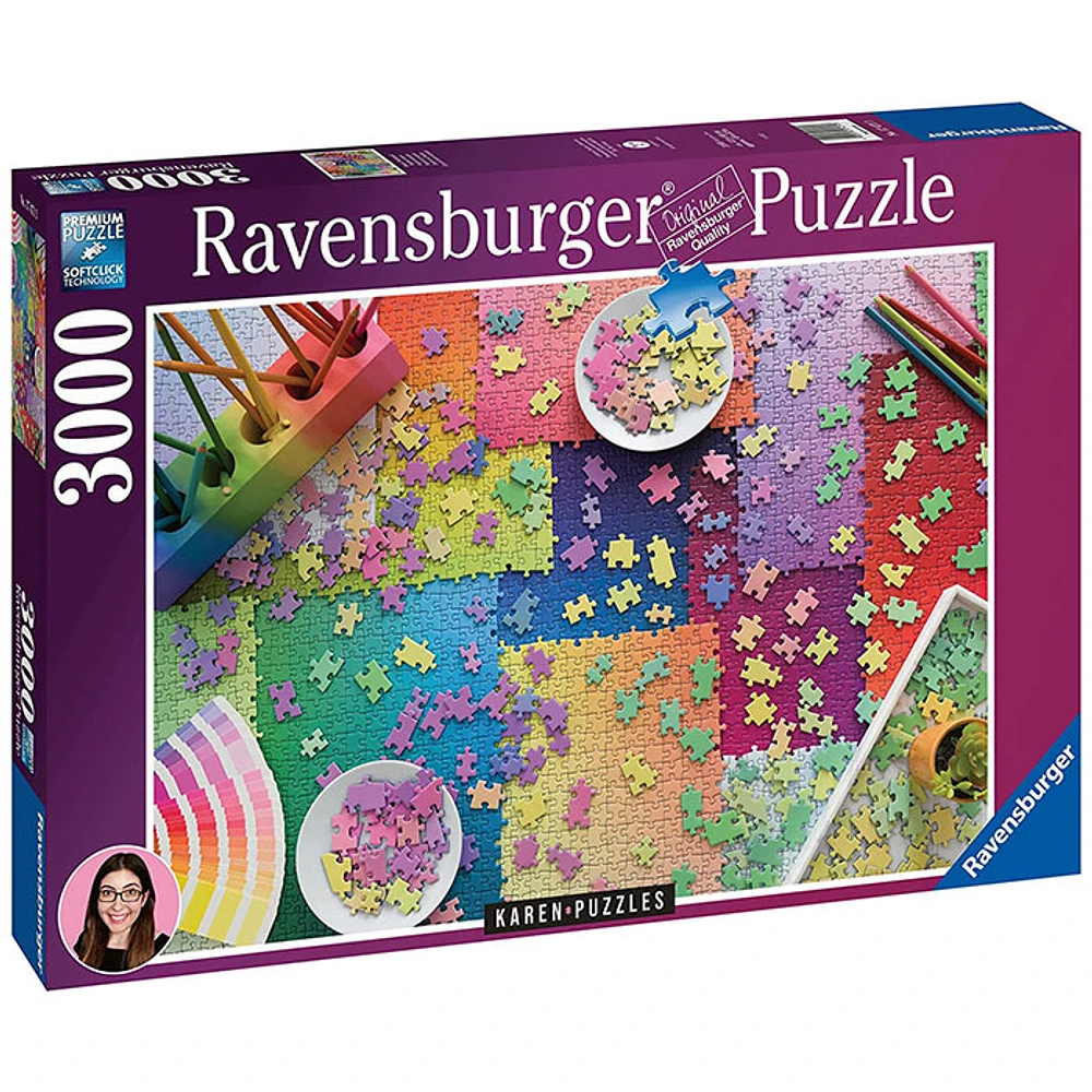 Ravensburger - Mallette à puzzle 300 à 1000 pièces