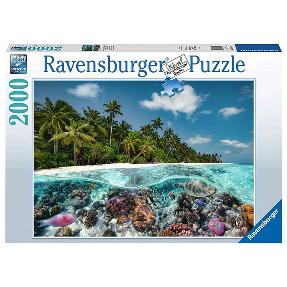 Ravensburger A Dive in the Maldives 2000 Pieces Puzzle