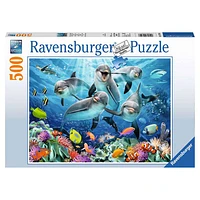 Ravensburger Dolphins in the Coral Reef 500 Pieces Puzzle