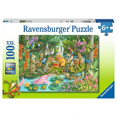 Ravensburger Rainforest River Band 100 Pieces Puzzle