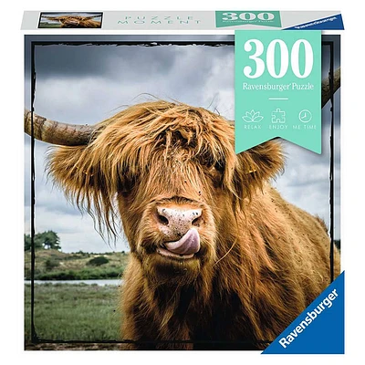 Ravensburger Puzzle Moments: Highland Cattle 300 Pieces Puzzle