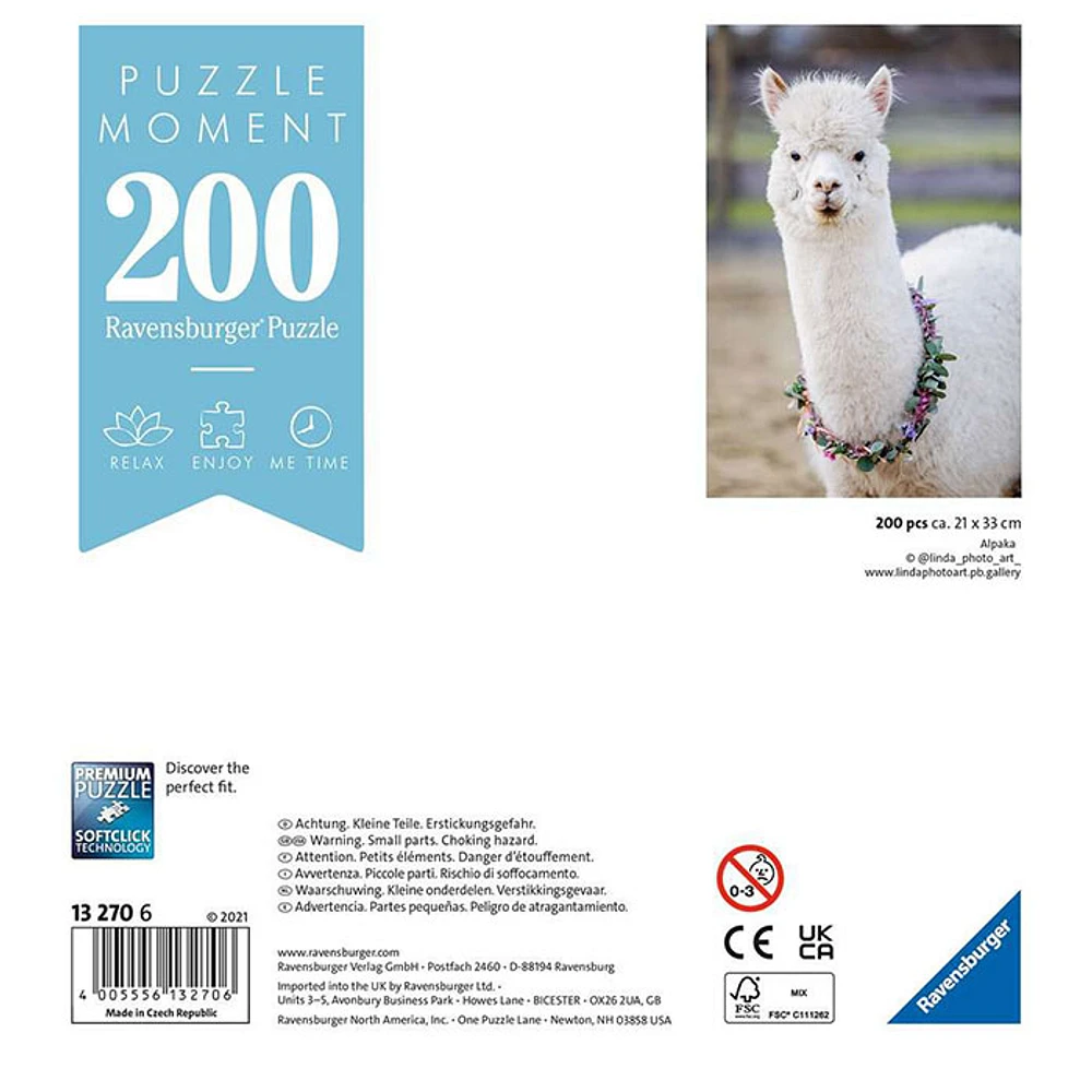 Ravensburger Alpaca 200 Pieces Puzzle