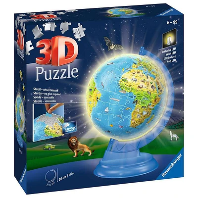 Ravensburger Children s Globe – Night Edition, 180 Pieces 3D Puzzle