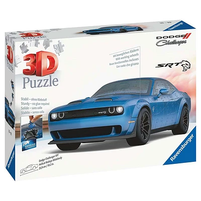 Ravensburger Dodge Challenger SRT Hellcat Redeye Widebody, 216 Pieces 3D Puzzle