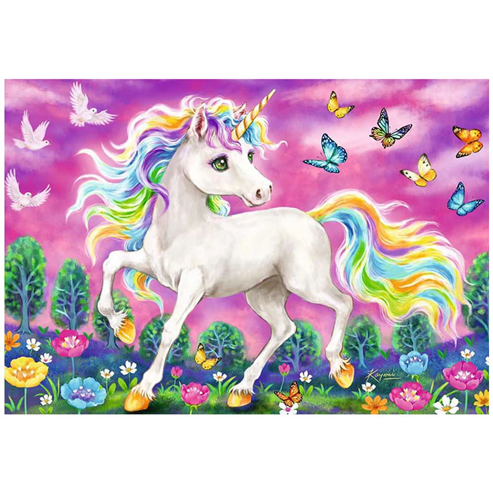 Ravensburger Unicorn and Pegasus, 2 x 24 PC Puzzle