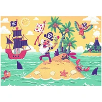 Ravensburger Puzzle and Play: Pirate Adventure, 2 x 24 PC Puzzle