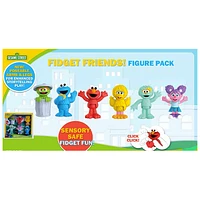 Sesame Street Fidget Friends Figure 6 Pack