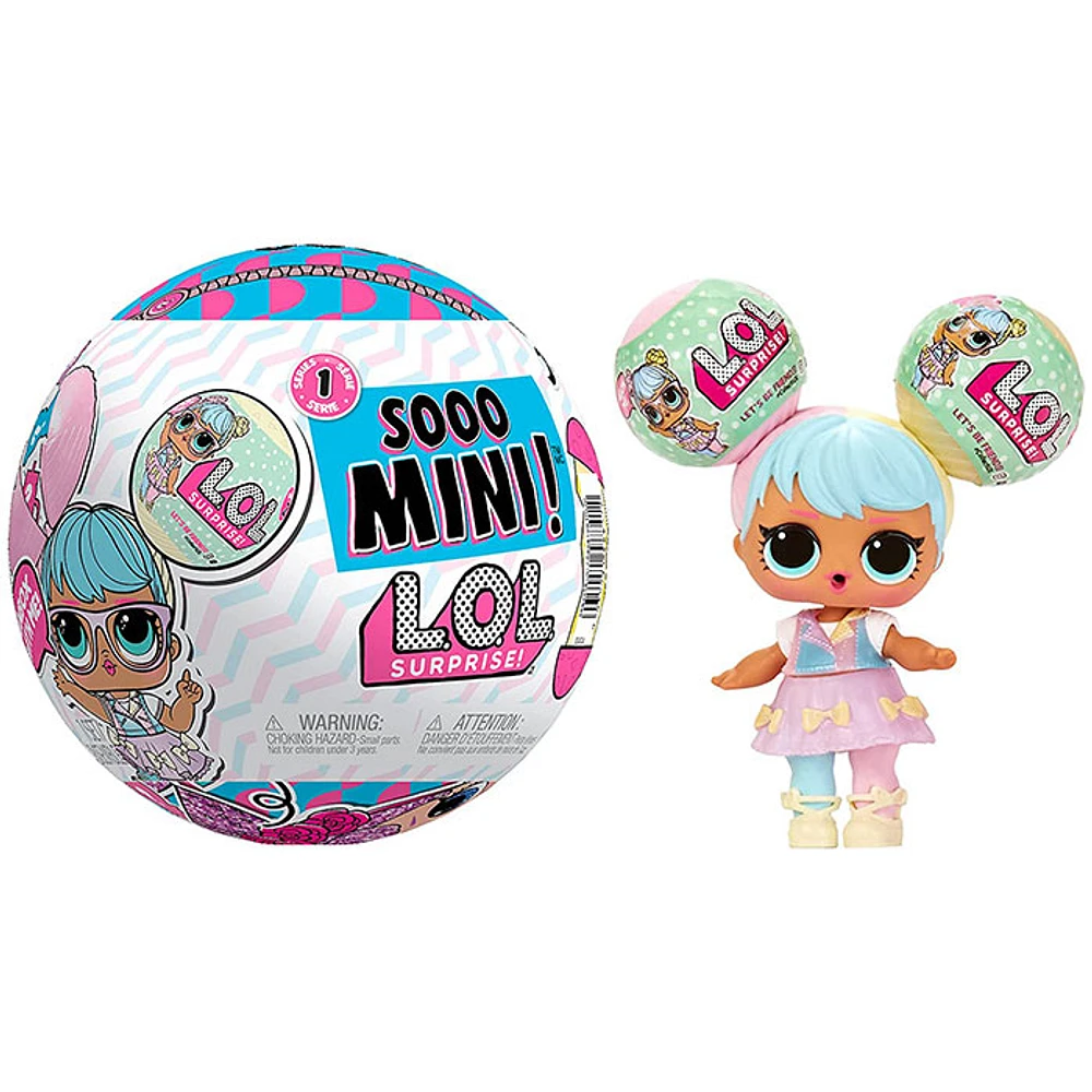 Sooo Mini! LOL Surprise- with Collectible Doll (Styles May Vary)