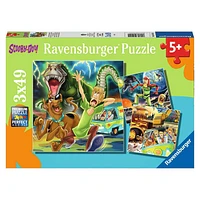 Ravensburger Scooby Doo 3 Night Fright, 3 x 49 PC Puzzle