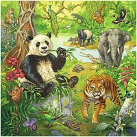 Ravensburger Jungle Fun, 3 x 49 PC Puzzle